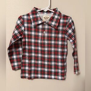 The Oaks Christmas Plaid Button Down Shirt